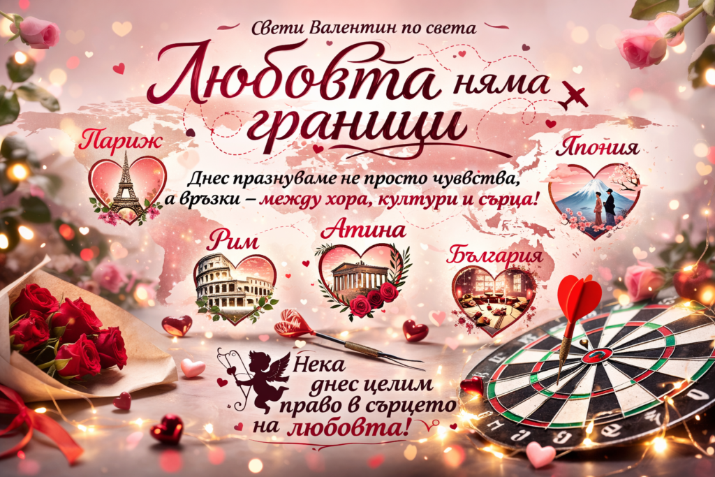 Свети Валентин: как се празнува любовта по света и у нас
